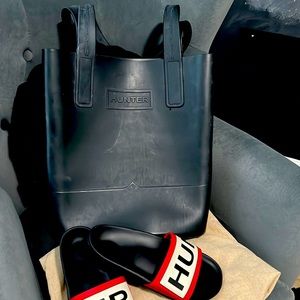 Hunter rubber bag